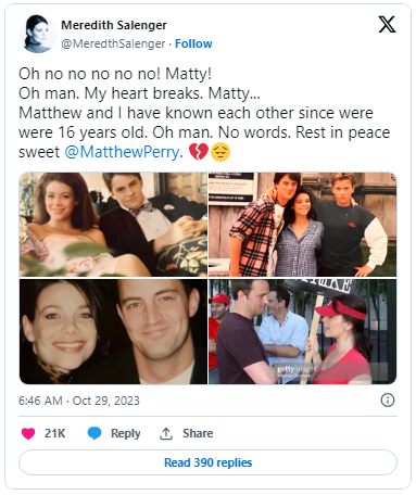 Matthew Perry Tributes